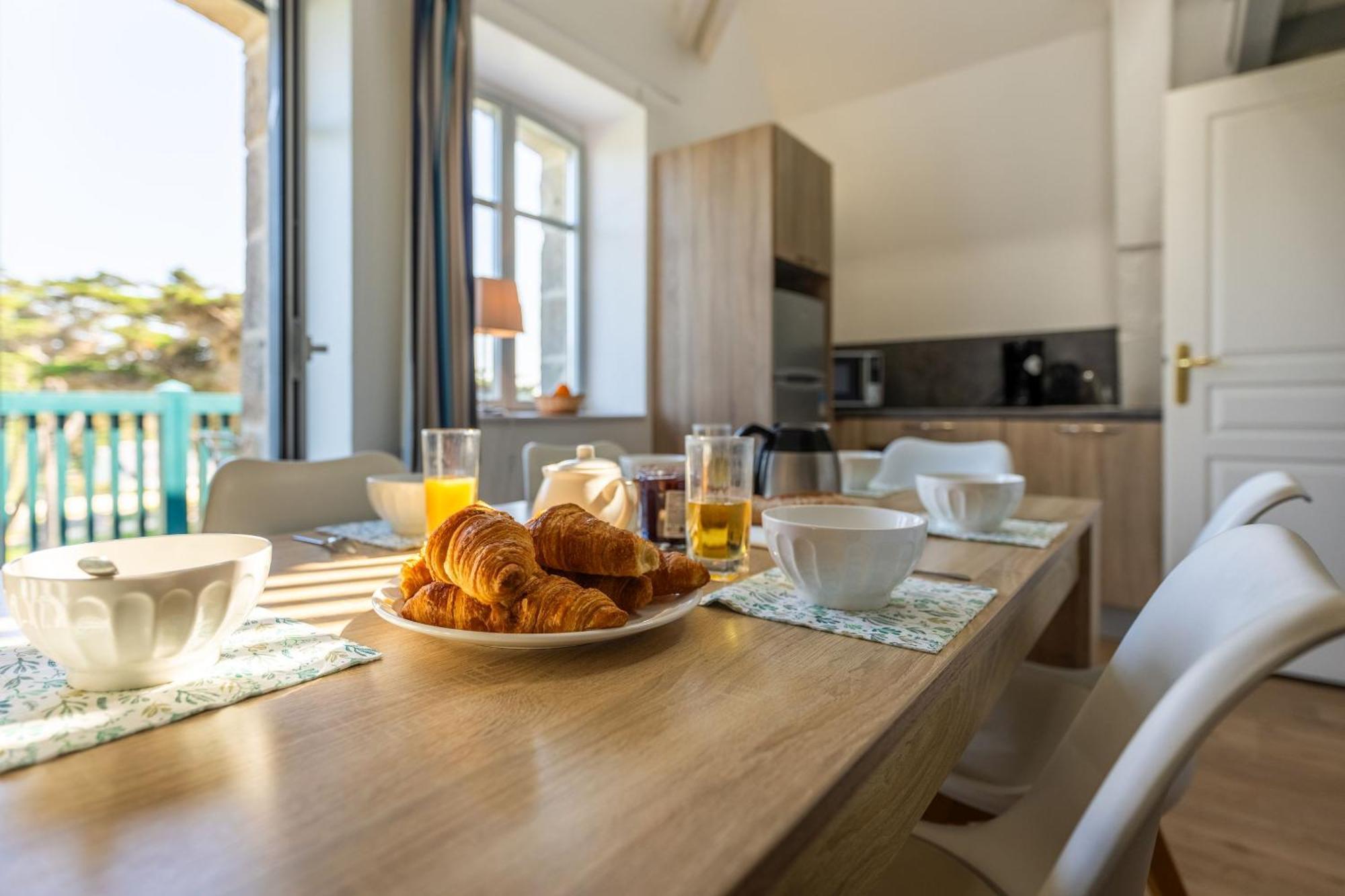 Residence Odalys Valentin Plage Batz-sur-Mer Exterior foto