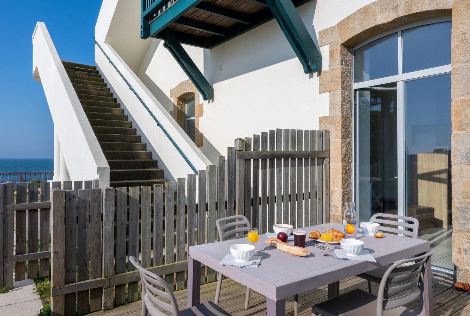 Residence Odalys Valentin Plage Batz-sur-Mer Exterior foto